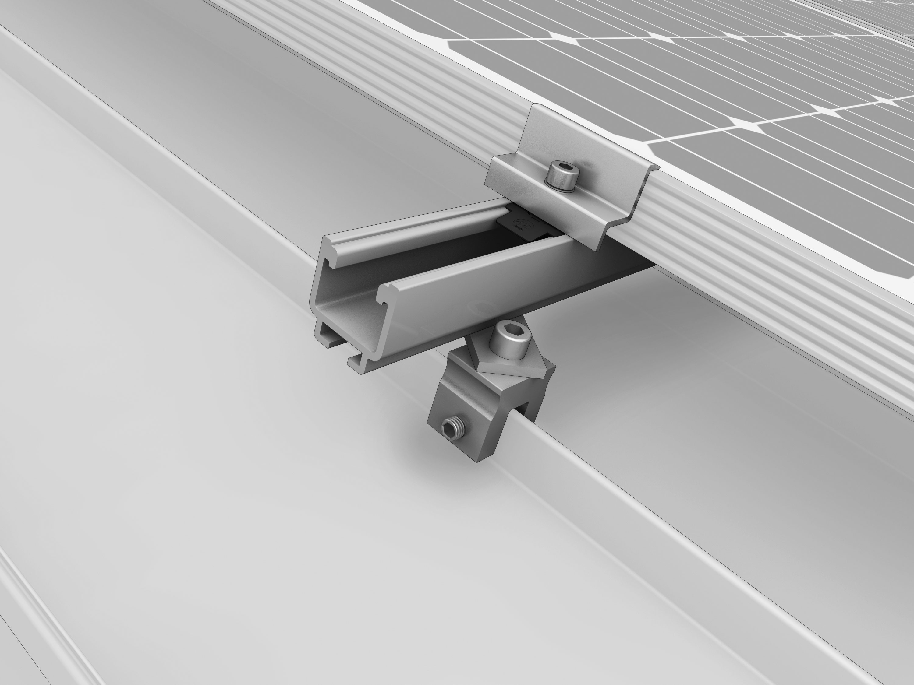 K2 Snapfalzklemme CF:x SolidRail