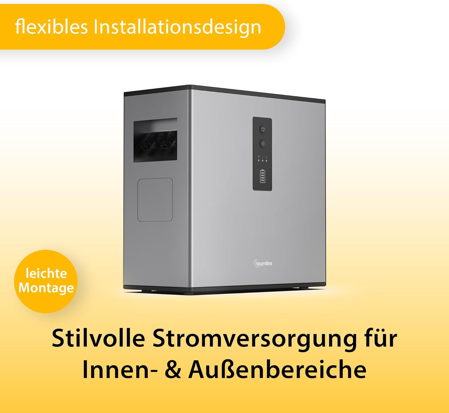 Hoymiles MS-A2 Speicher für Balkonkraftwerke