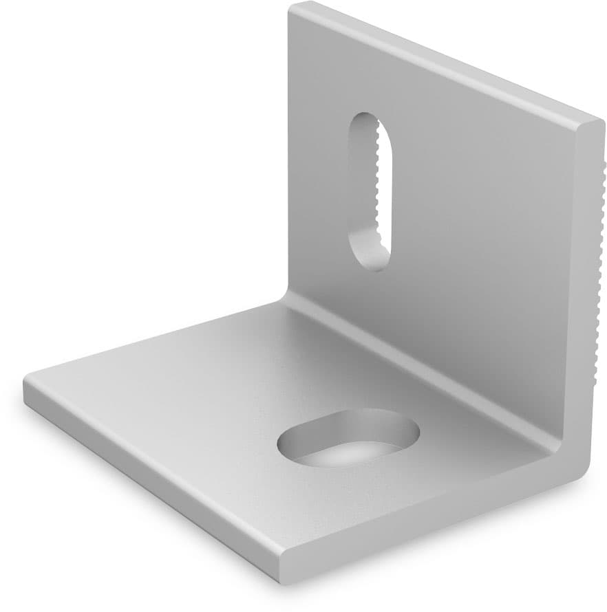 K2 L-Adapter SingleRail für Stockschrauben und Solarbefestiger M12