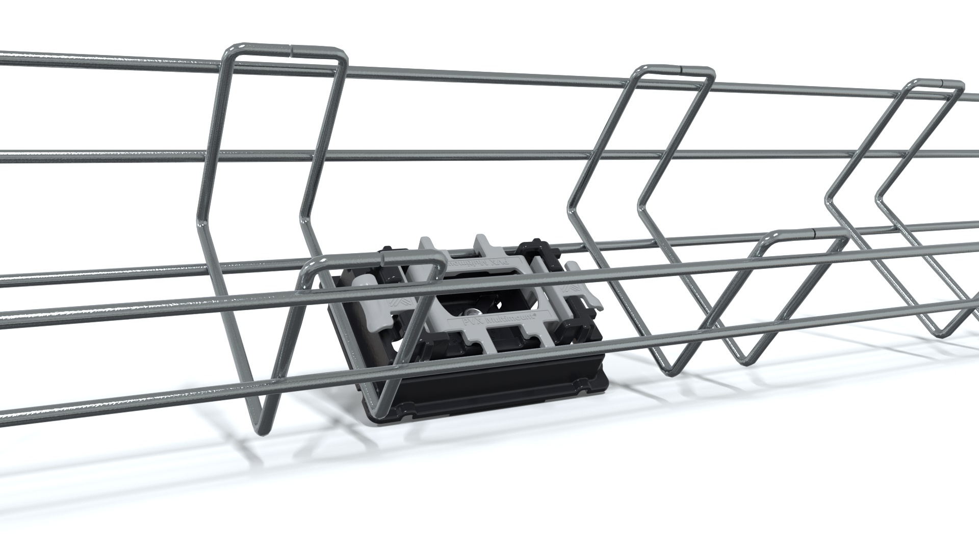 K2 Kabelmanagementsystem PVX Minimount trapezoidal