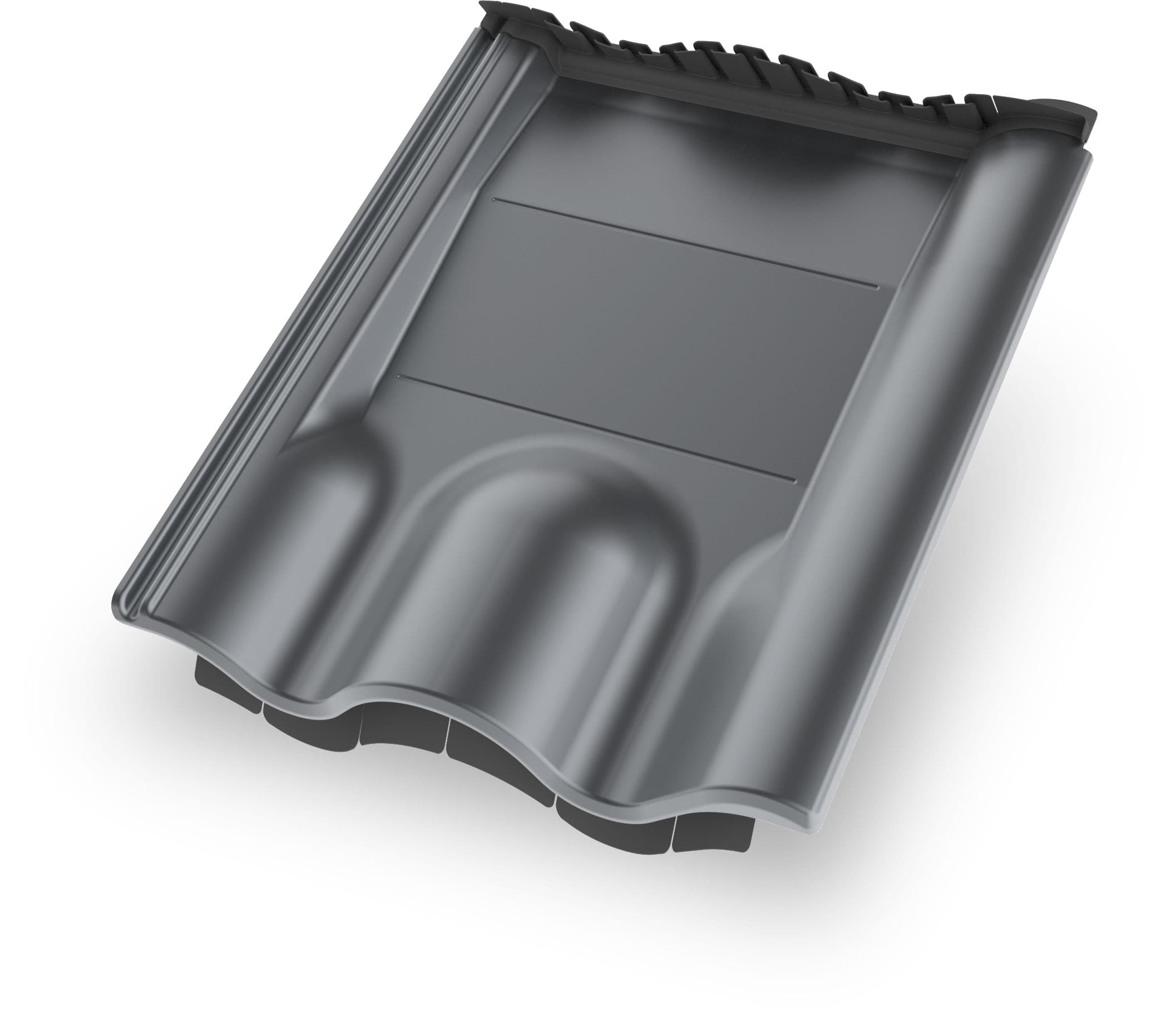K2 K2 4-Tile Metallersatzziegel, grau