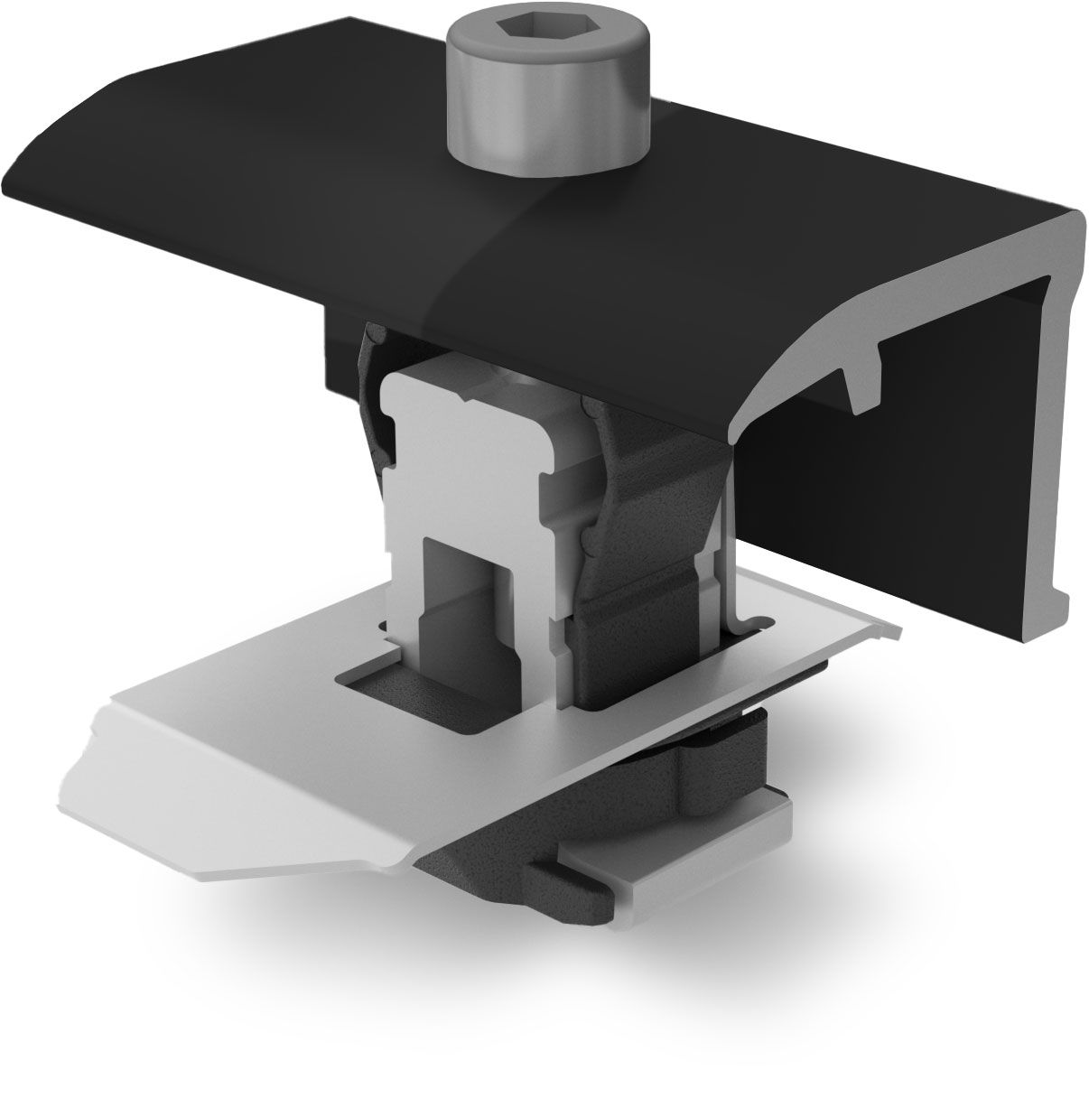 K2 Universal Endklemme 25-40mm, schwarz eloxiert