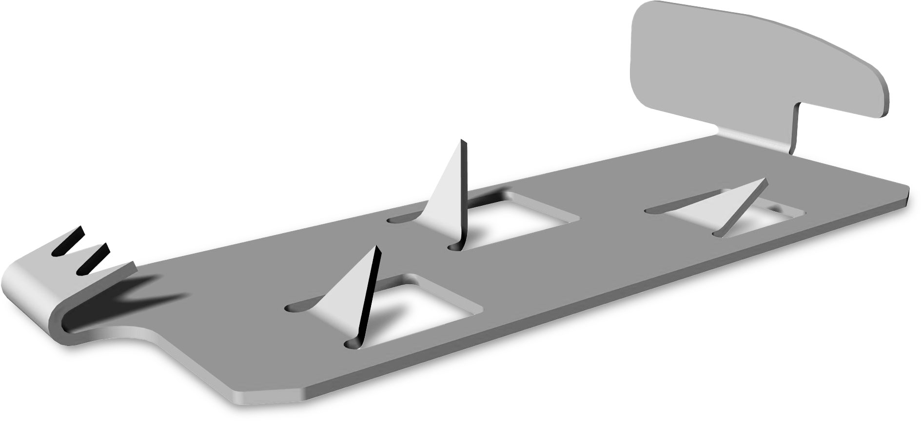 K2 Kreuzverbinder Clip sichert die InsertionRail 2.0 im CrossConnector-T