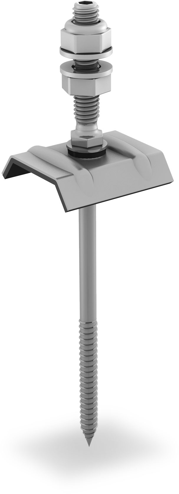 K2 Solarbefestiger mit Kalotte 8x180/50 für Holz Unterkonstruktion
