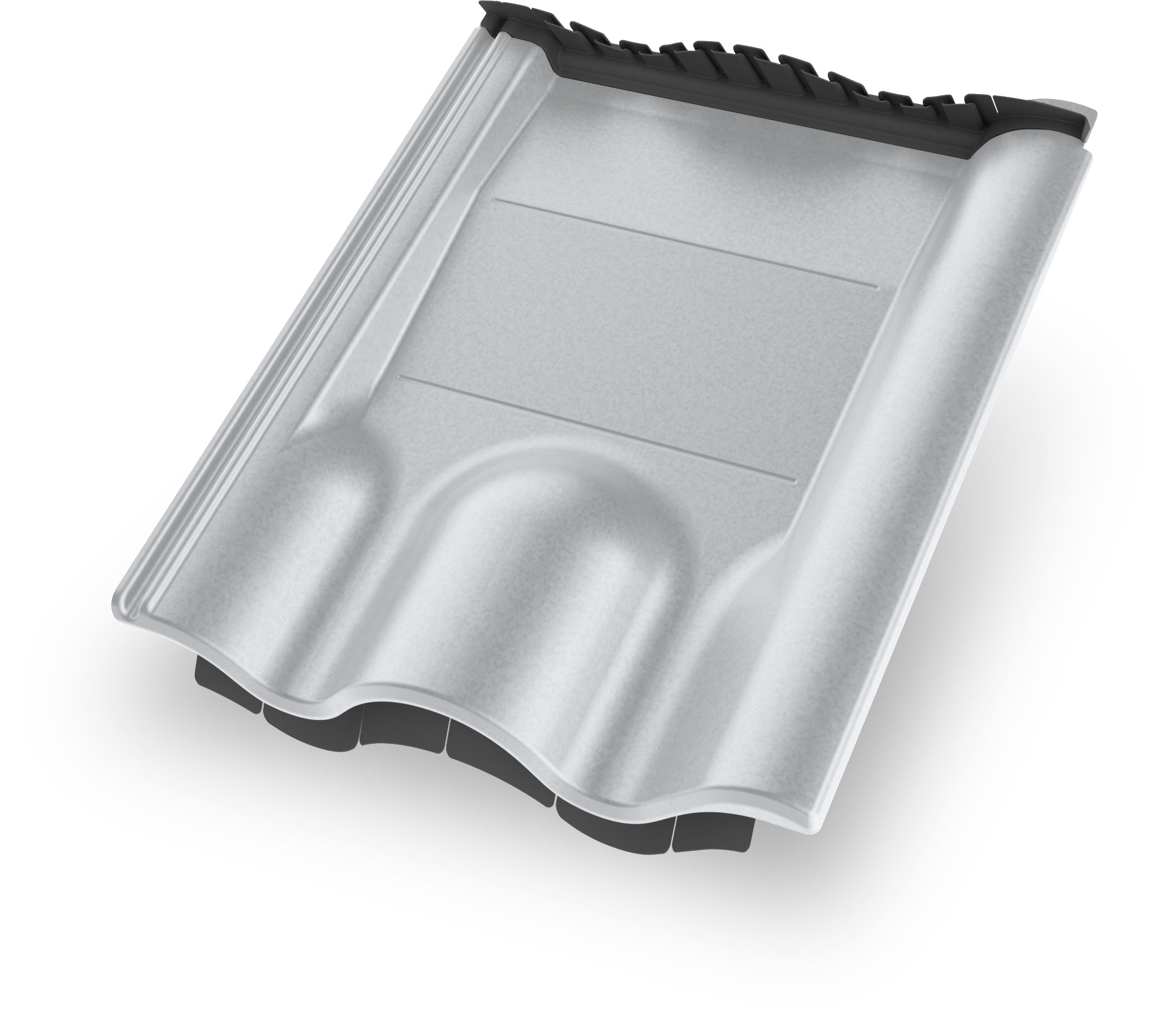 K2 K2 4-Tile Metallersatzziegel, verzinkt