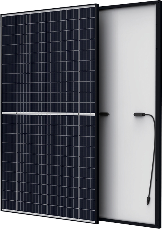 Solar Fabrik Mono S4 Halfcut BC fullblack 475Wp, bifazial, Glas-Glas