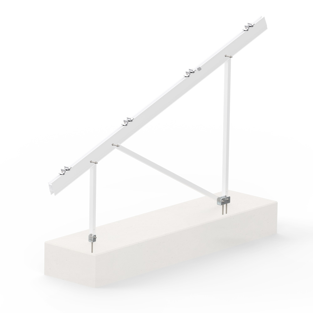 K2 N-Rack Kit für die Anbindung an Betonfundamente