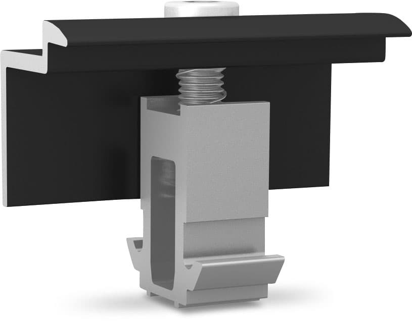 K2 Dome Endklemme Set 30-50, schwarz