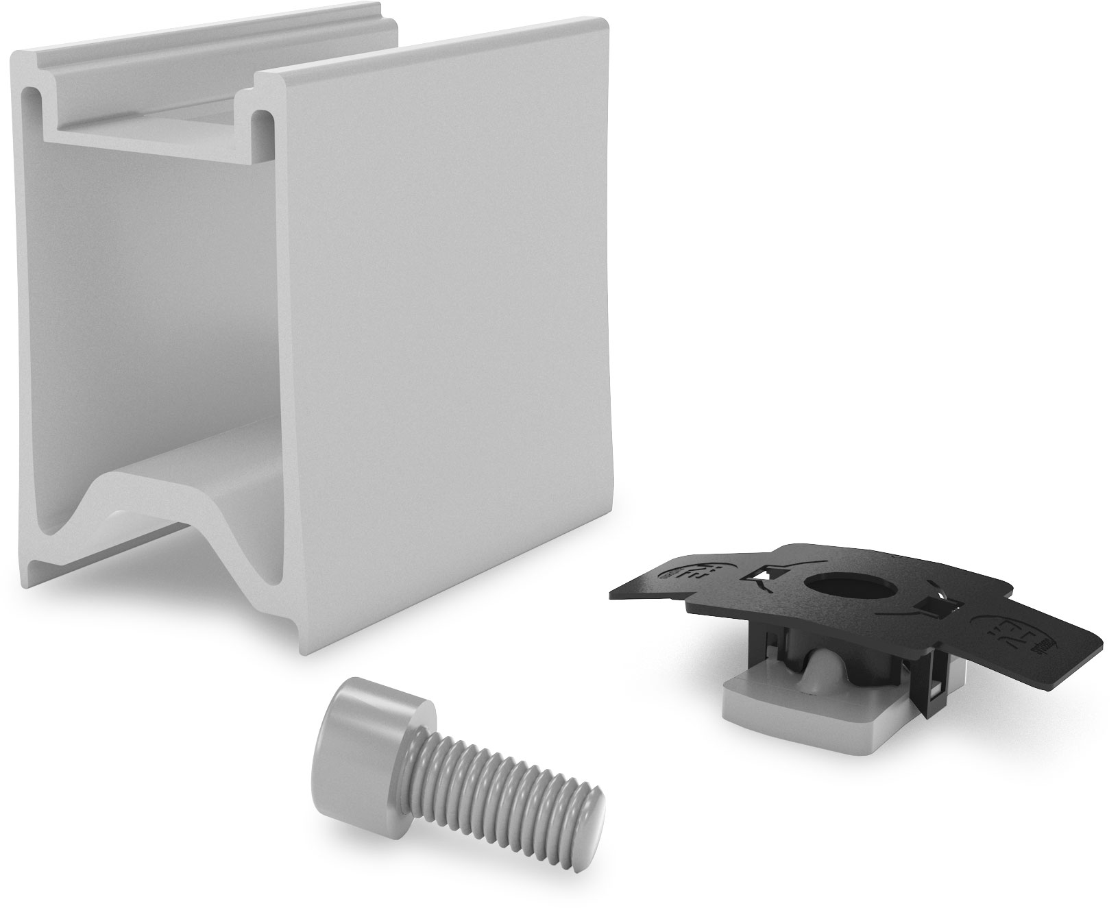K2 RailUP Set - Montageset zur Erhöhung der Module für das K2 BasicRail- und MultRail-System