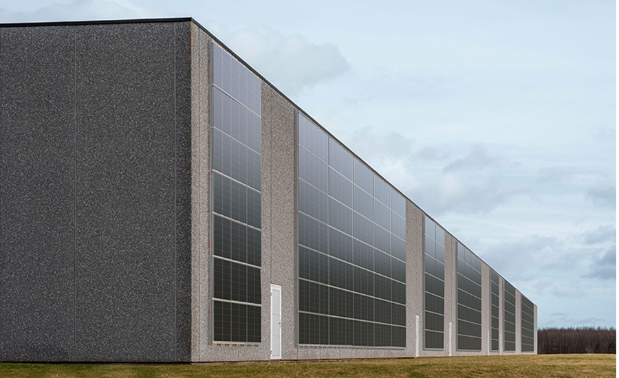 K2 WallPV FacadeRail Fassadenmontage