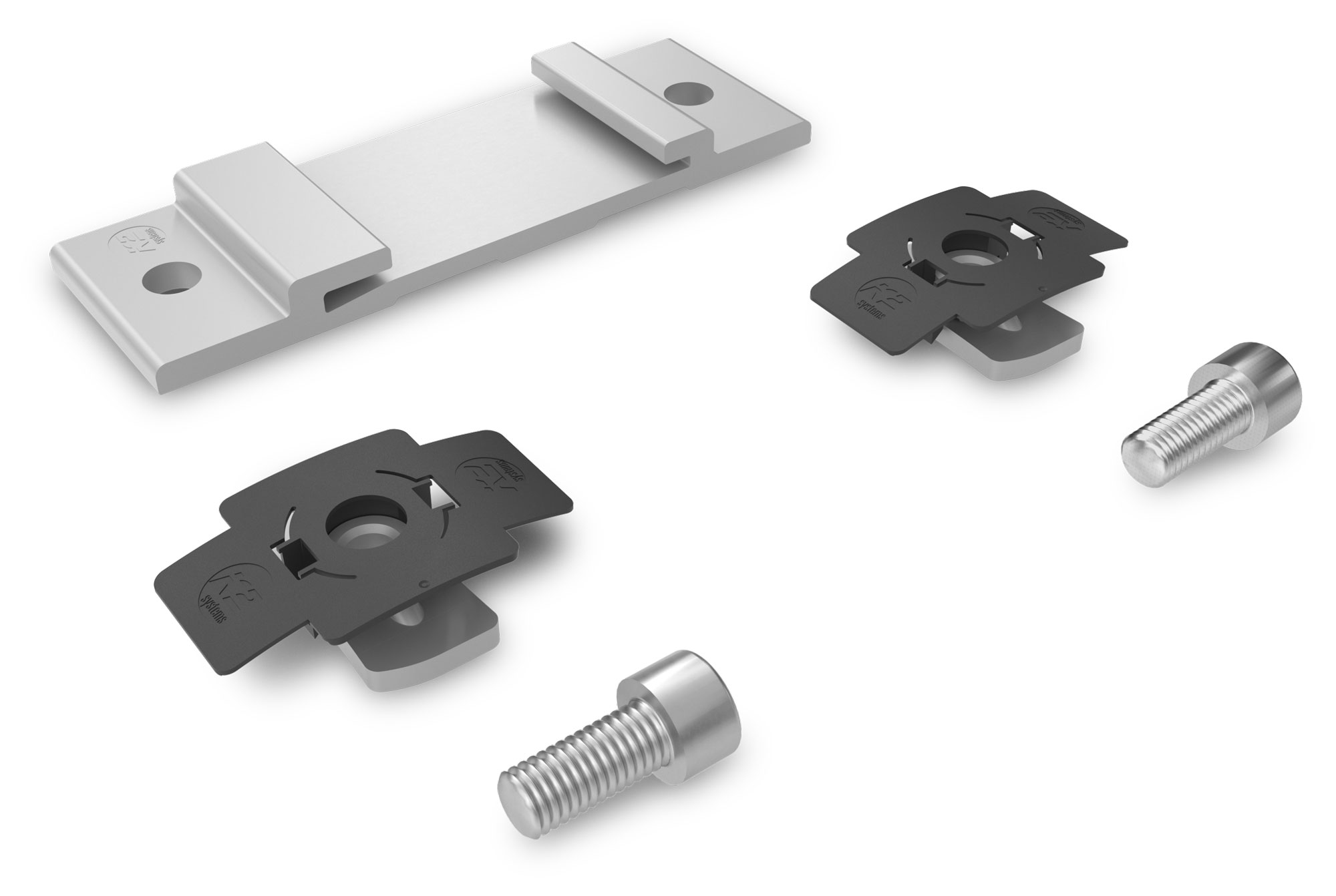 K2 Montagehalterung InsertionRail 2.0 CrossConnector