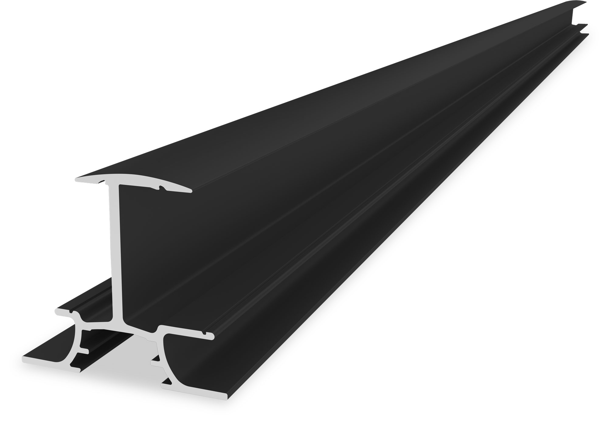 K2 Einlegeschiene  InsertionRail 2.0 - 40; 5,70 m, schwarz