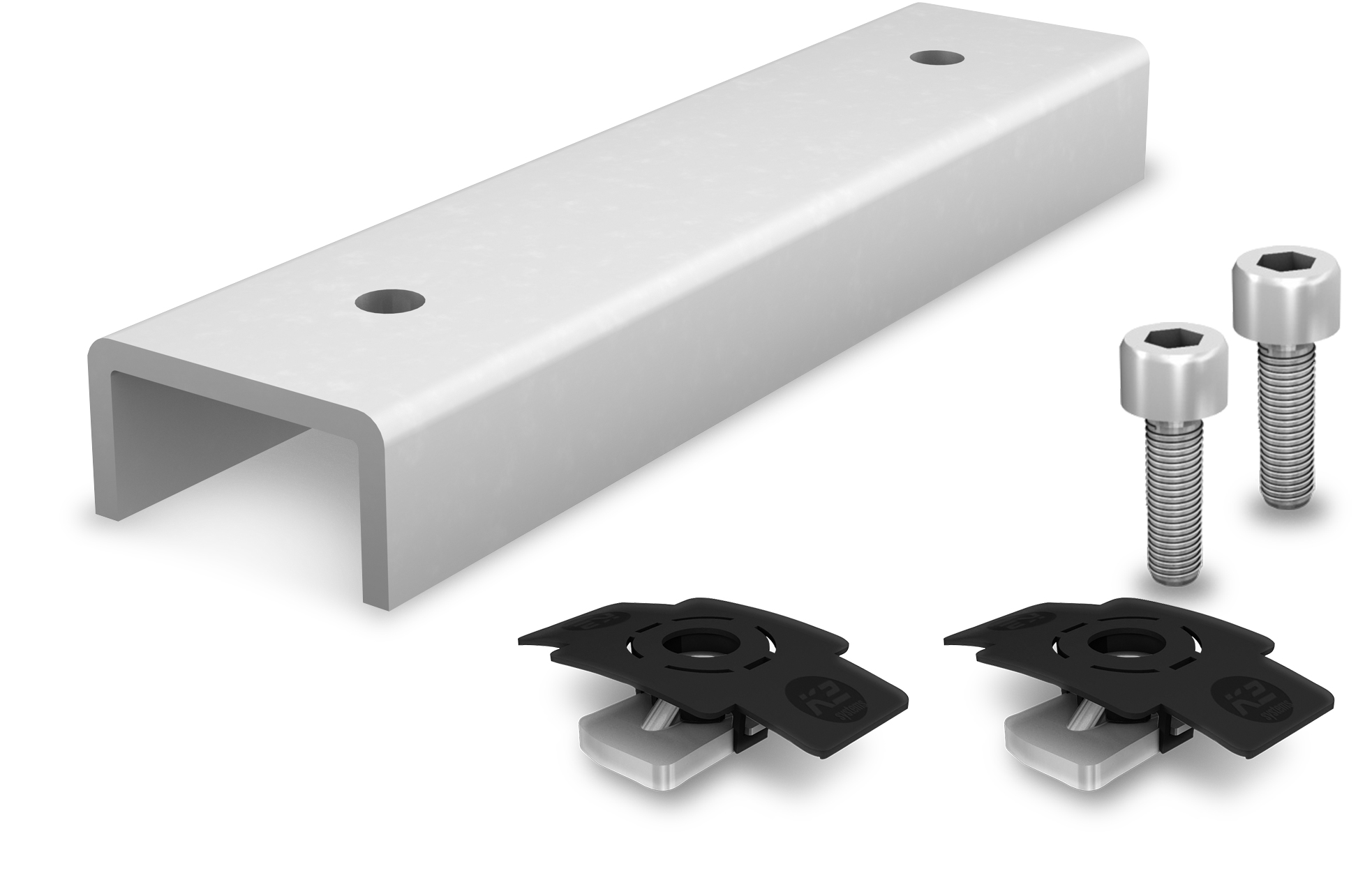 K2 Schienenverbinder Set Dome